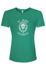 St. Mark Catholic Ladies' Relaxed Fit Staff Triblend Tee