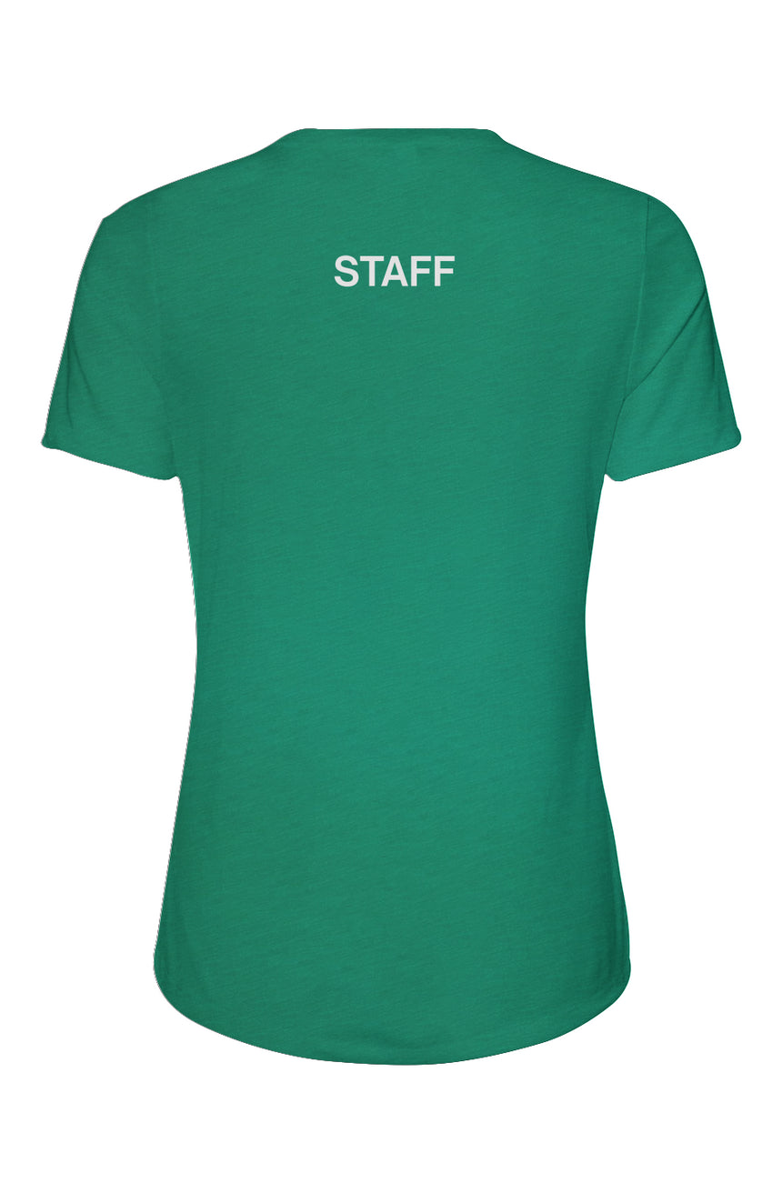 St. Mark Catholic Ladies' Relaxed Fit Staff Triblend Tee