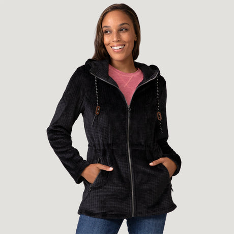 Women's Grid Butter Pile® Anorak Jacket