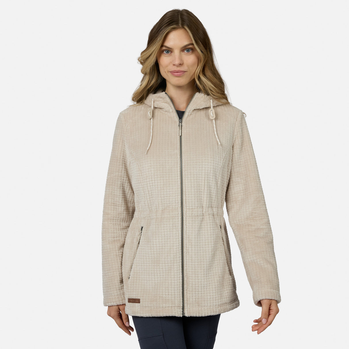 Women's Grid Butter Pile® Anorak Jacket