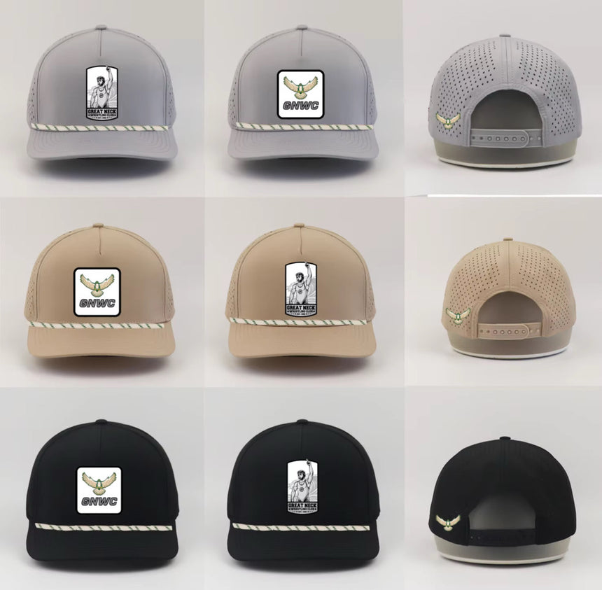 GNWC Custom Rope Hat w/ PVC Rubber Patch