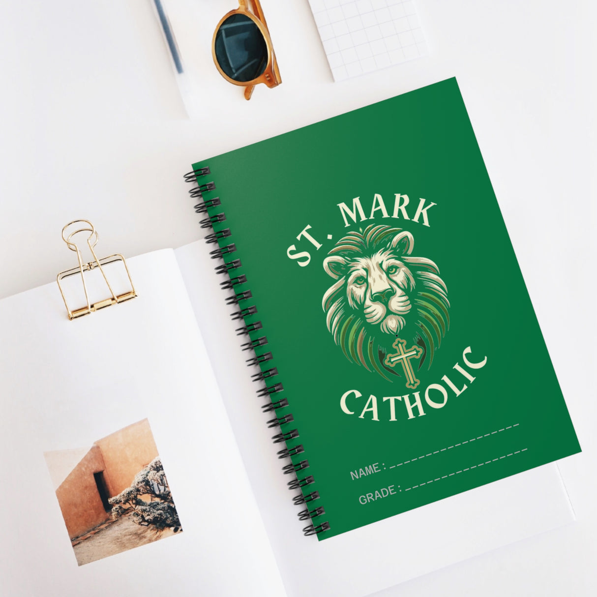 St. Mark Catholic Spiral Notebook