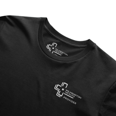 WH Nublend Provider Tee - Black w/ White