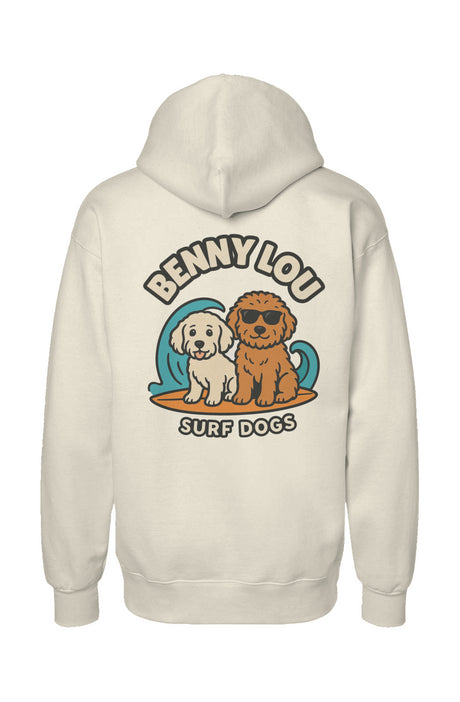 Benny Lou Sponge Fleece Pullover Hoodie
