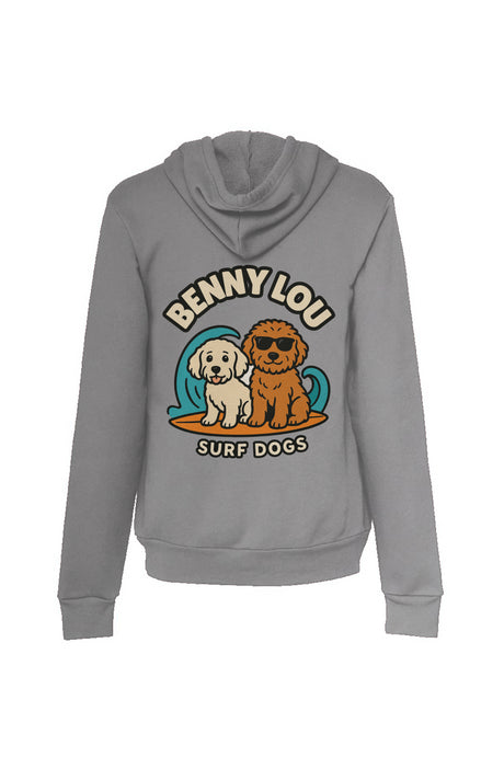 Benny Lou Sponge Fleece Pullover Hoodie
