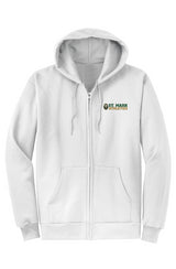 St. Mark Athletics Core Fleece Full Zip Hooded Sweatshirt