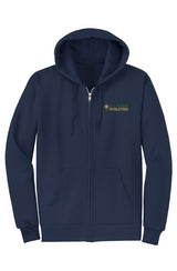 St. Mark Athletics Core Fleece Full Zip Hooded Sweatshirt