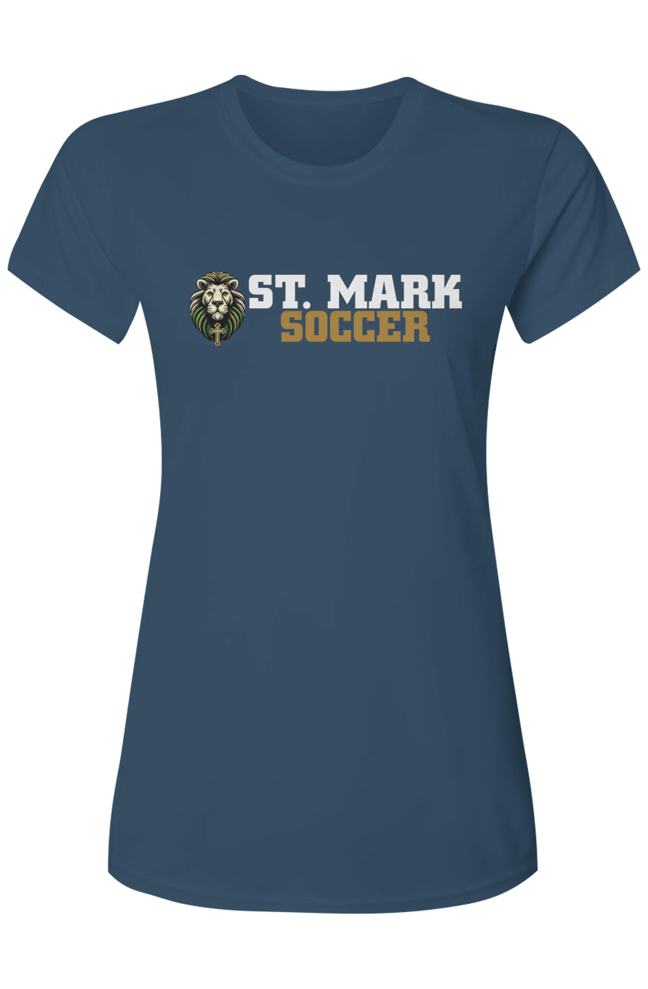 St. Mark Catholic Soccer Performance Tee w/ UPF 50+