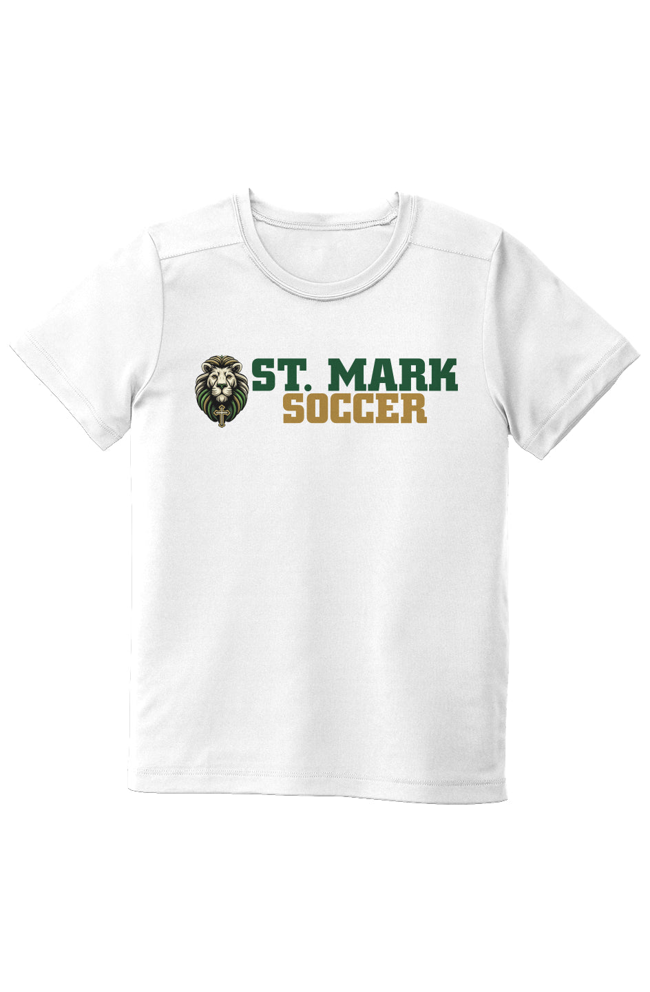 St. Mark Catholic Soccer Performance Tee w/ UPF 50+