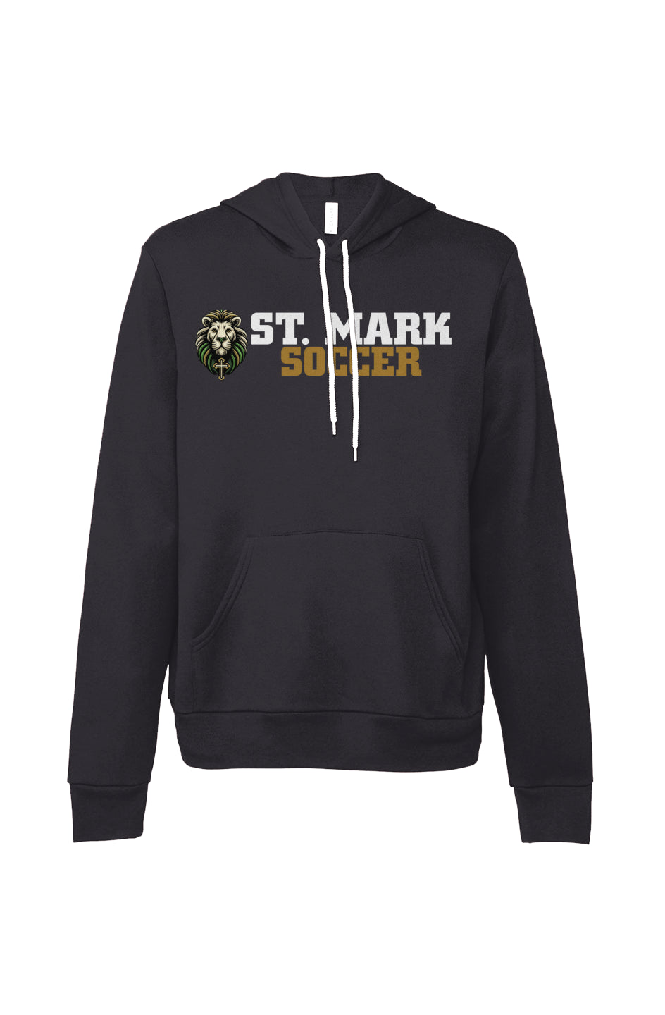 St. Mark Catholic Soccer Sponge Fleece Hooded Sweatshirt
