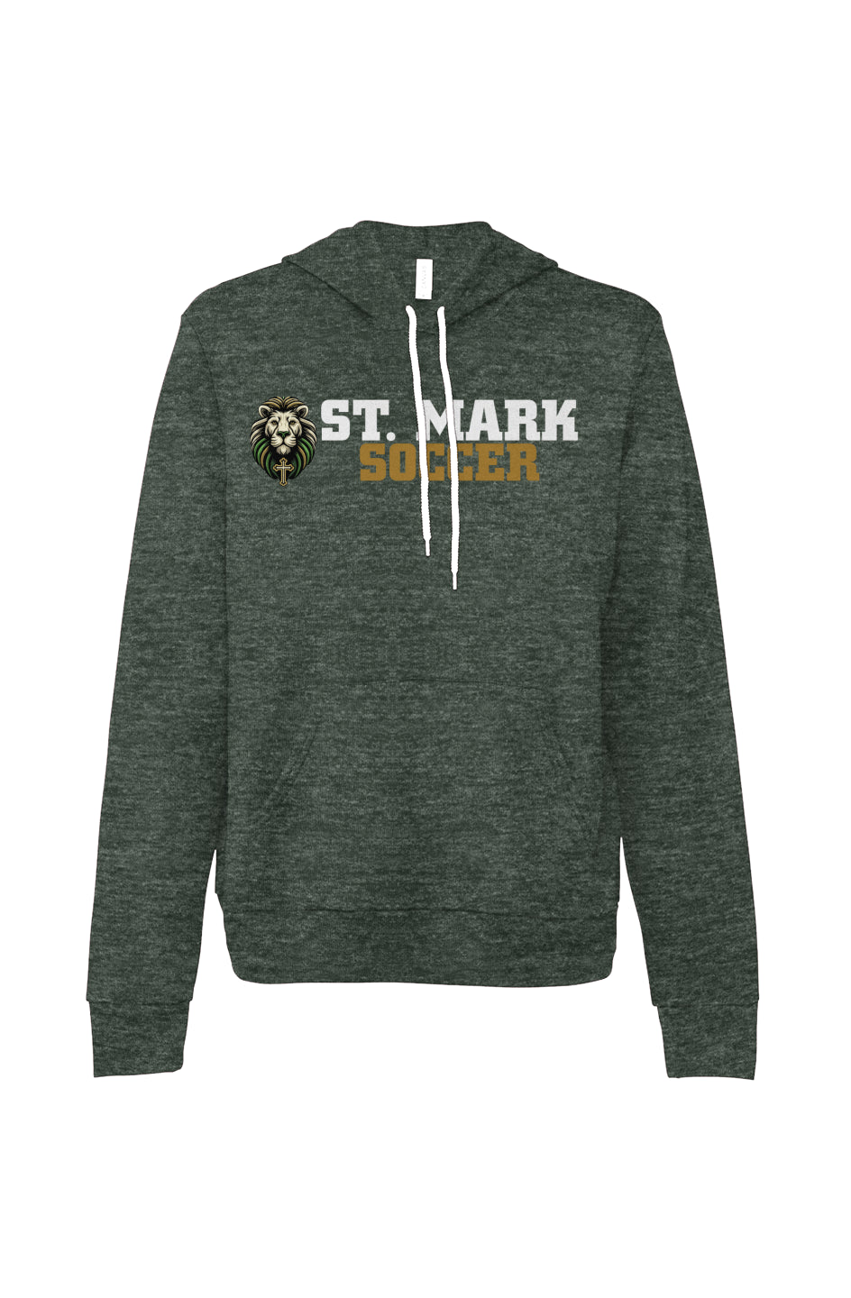 St. Mark Catholic Soccer Sponge Fleece Hooded Sweatshirt