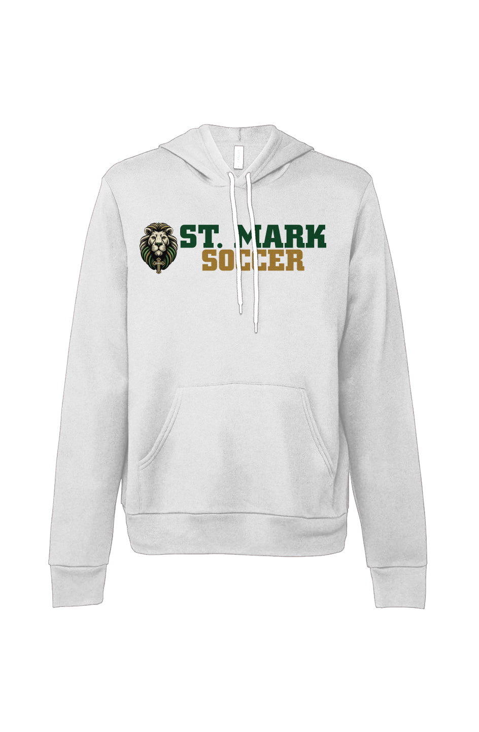 St. Mark Catholic Soccer Sponge Fleece Hooded Sweatshirt