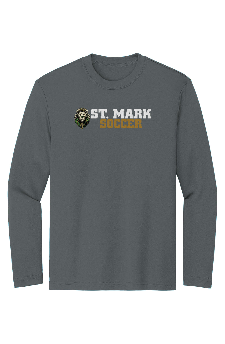 St. Mark Catholic Soccer L/S Performance Tee w/ SPF 50+