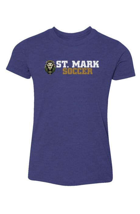 St. Mark Catholic Soccer Triblend Tee