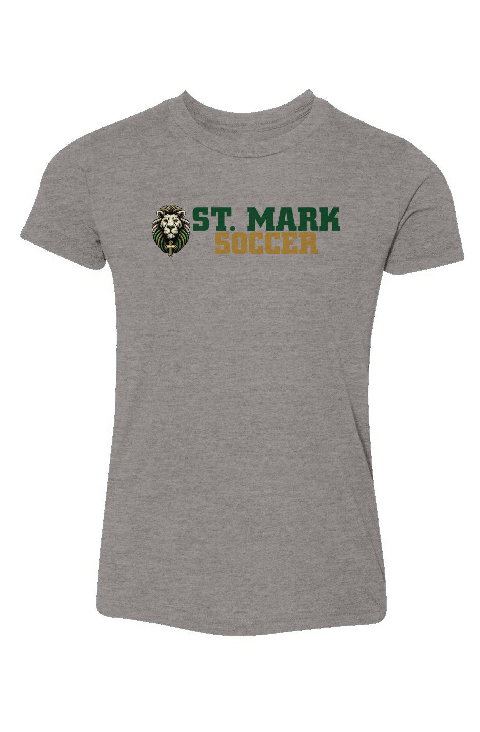 St. Mark Catholic Soccer Triblend Tee