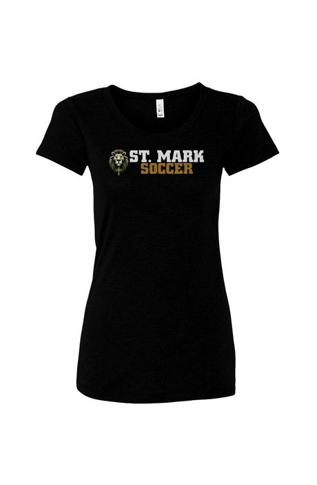 St. Mark Catholic Soccer Triblend Tee