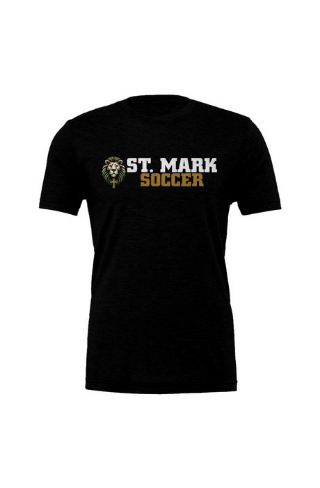 St. Mark Catholic Soccer Triblend Tee