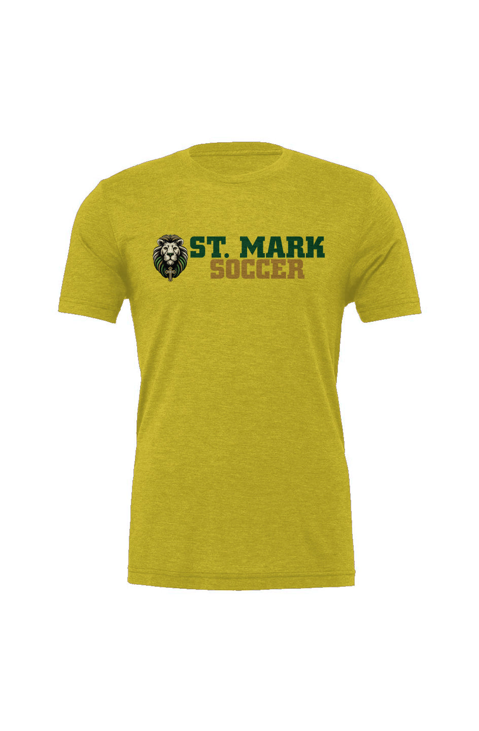 St. Mark Catholic Soccer Triblend Tee