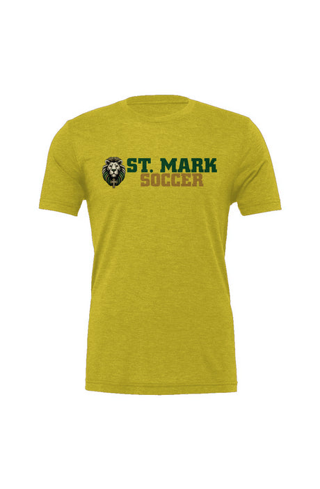 St. Mark Catholic Soccer Triblend Tee