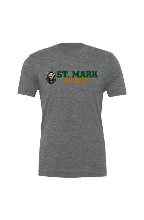 St. Mark Catholic Soccer Triblend Tee