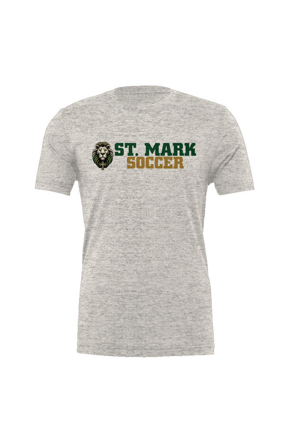 St. Mark Catholic Soccer Triblend Tee