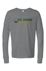 St. Mark Catholic Soccer Triblend L/S Tee