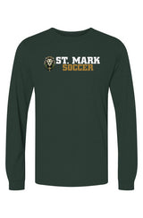 St. Mark Catholic Soccer Triblend L/S Tee