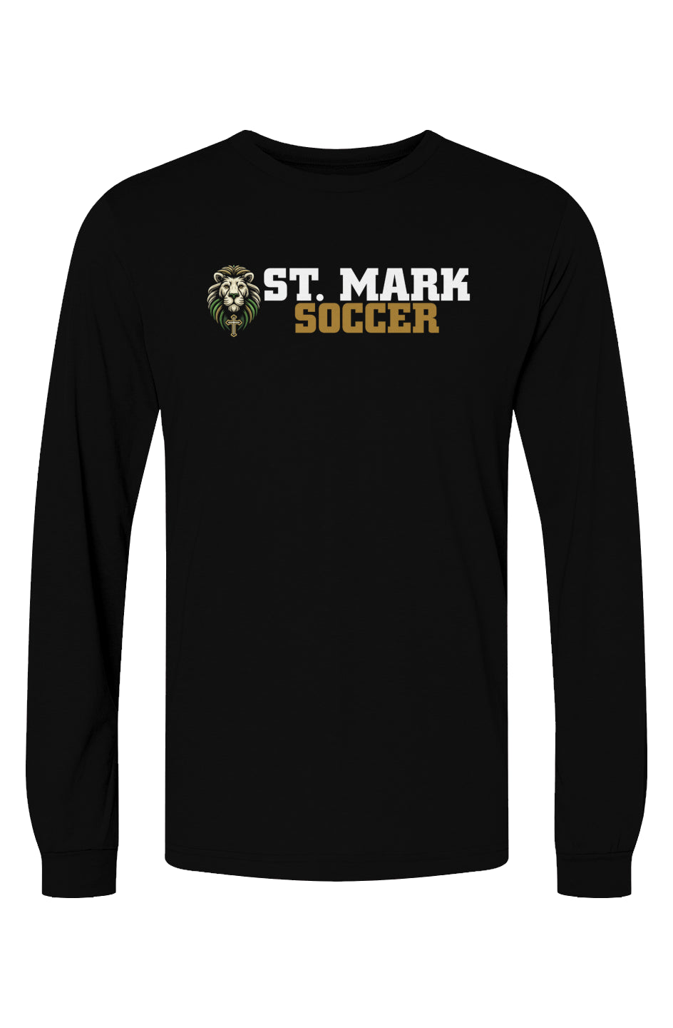 St. Mark Catholic Soccer Triblend L/S Tee