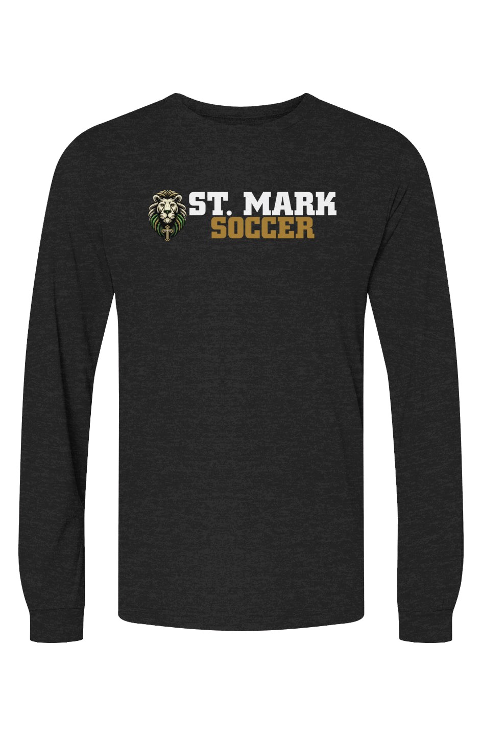 St. Mark Catholic Soccer Triblend L/S Tee