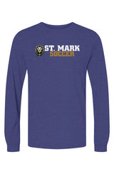 St. Mark Catholic Soccer Triblend L/S Tee