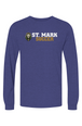 St. Mark Catholic Soccer Triblend L/S Tee