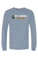 St. Mark Catholic Soccer Triblend L/S Tee