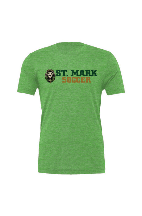 St. Mark Catholic Soccer Triblend Tee