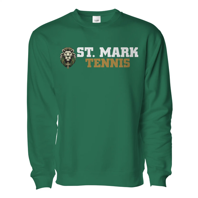 St. Mark Catholic Tennis Midweight Sweatshirt