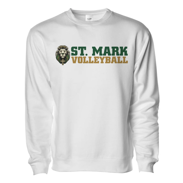 St. Mark Catholic Volleyball Midweight Sweatshirt