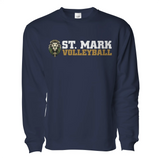 St. Mark Catholic Volleyball Midweight Sweatshirt