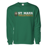 St. Mark Catholic Volleyball Midweight Sweatshirt