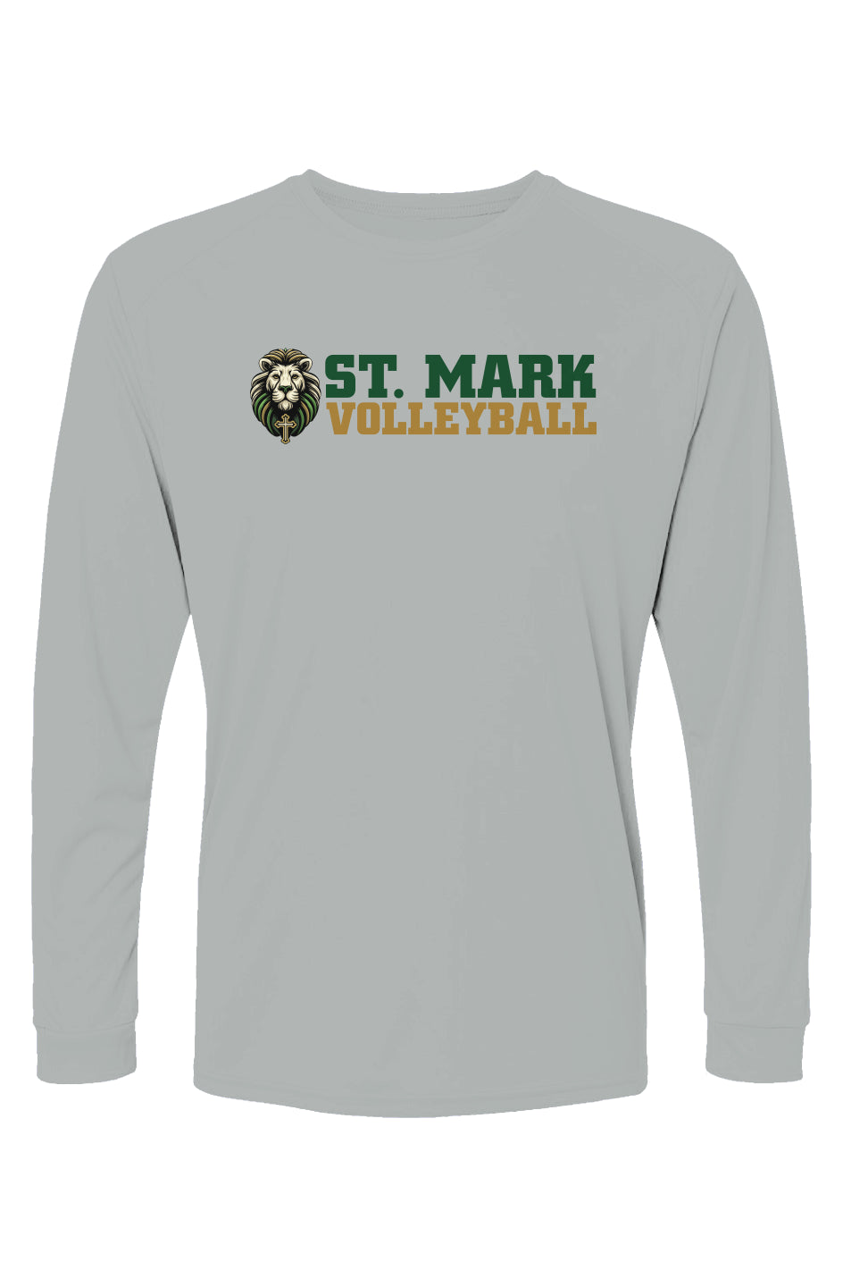 St. Mark Catholic Volleyball L/S Performance Tee w/ SPF 50+