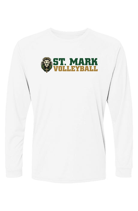 St. Mark Catholic Volleyball L/S Performance Tee w/ SPF 50+