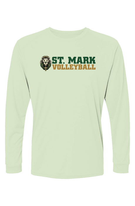 St. Mark Catholic Volleyball L/S Performance Tee w/ SPF 50+