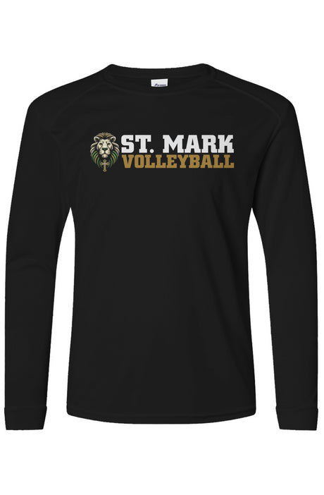 St. Mark Catholic Volleyball L/S Performance Tee w/ SPF 50+
