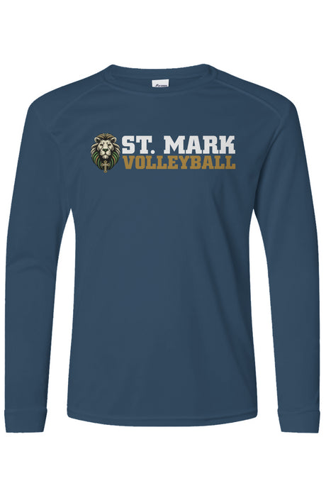 St. Mark Catholic Volleyball L/S Performance Tee w/ SPF 50+