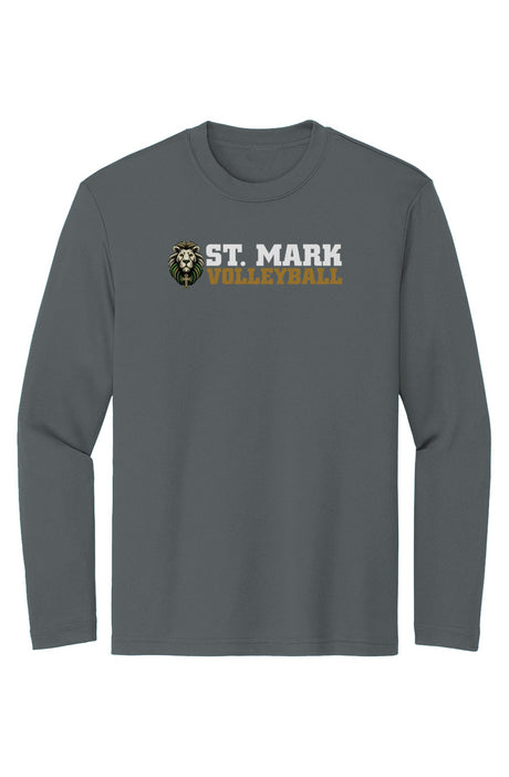 St. Mark Catholic Volleyball L/S Performance Tee w/ SPF 50+