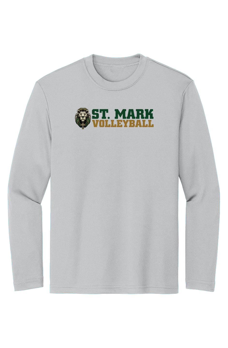 St. Mark Catholic Volleyball L/S Performance Tee w/ SPF 50+