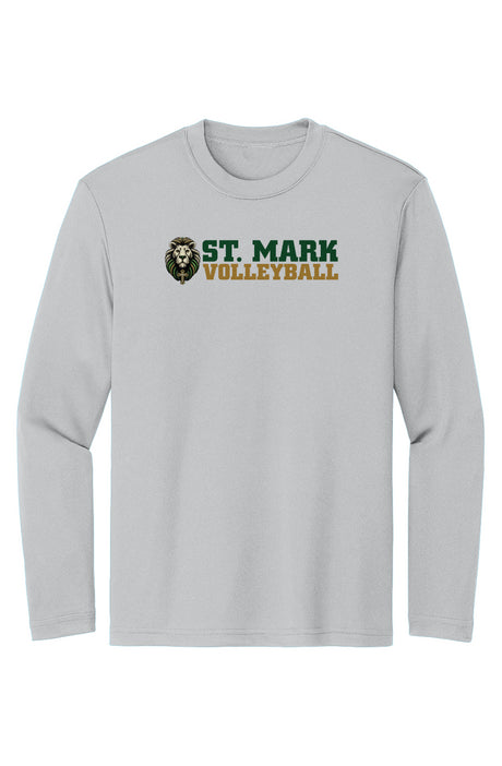St. Mark Catholic Volleyball L/S Performance Tee w/ SPF 50+