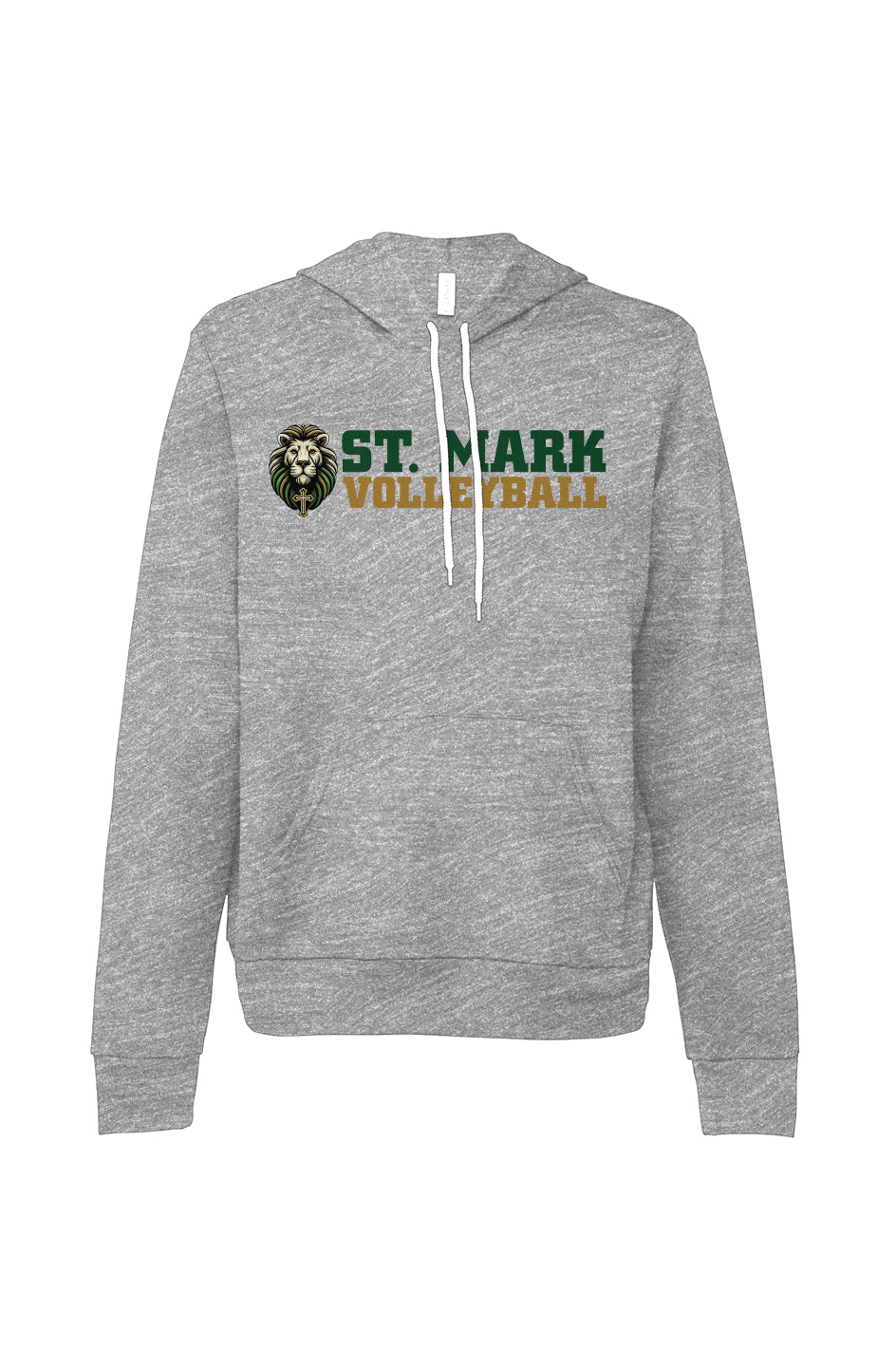 St. Mark Catholic Volleyball Sponge Fleece Hooded Sweatshirt