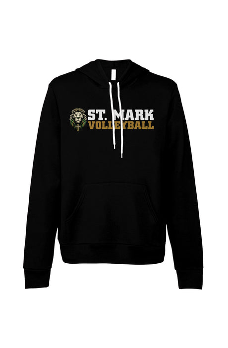St. Mark Catholic Volleyball Sponge Fleece Hooded Sweatshirt
