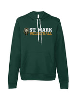 St. Mark Catholic Volleyball Sponge Fleece Hooded Sweatshirt