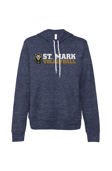 St. Mark Catholic Volleyball Sponge Fleece Hooded Sweatshirt