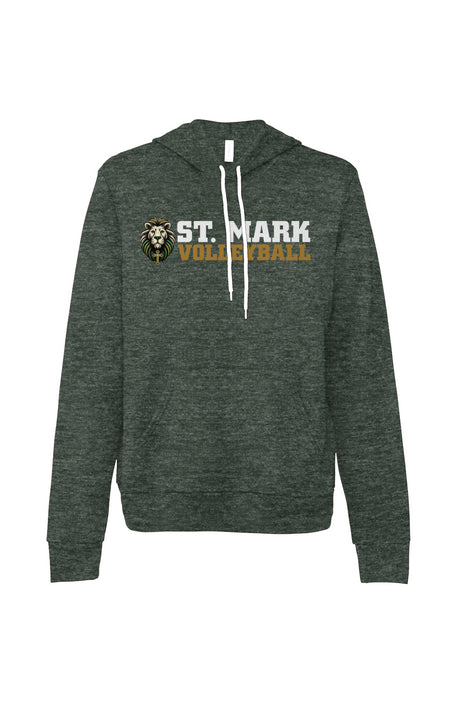 St. Mark Catholic Volleyball Sponge Fleece Hooded Sweatshirt